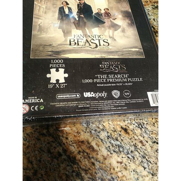Fantastic Beasts And Where To Find Them Premium Jigsaw Puzzle 1000 Piece - Picture 5 of 6